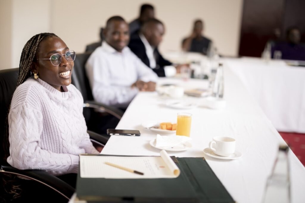 An RM de Route session with business leaders in East Africa
